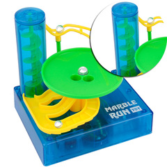 強大腦DIY玩具 3D電動軌道走珠迷宮玩具音樂軌道 3D拼裝軌道