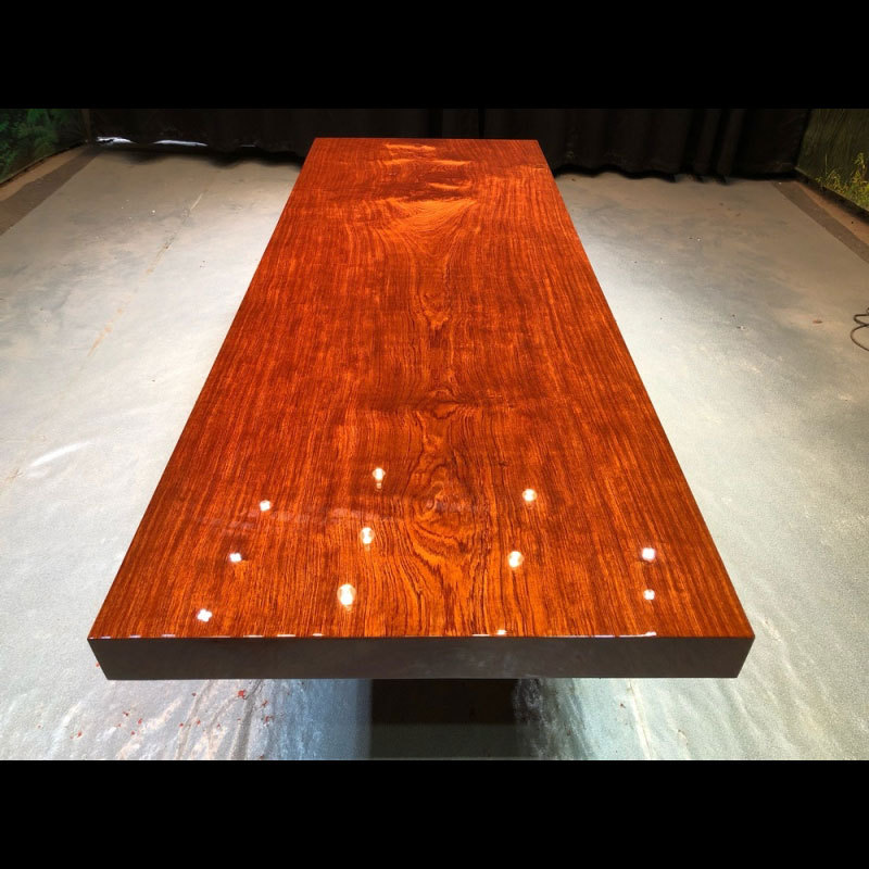 Pakistan flowers Large board solid wood Large table Log Brazil Rosewood tea table desk goods in stock 257-95-10.5cm