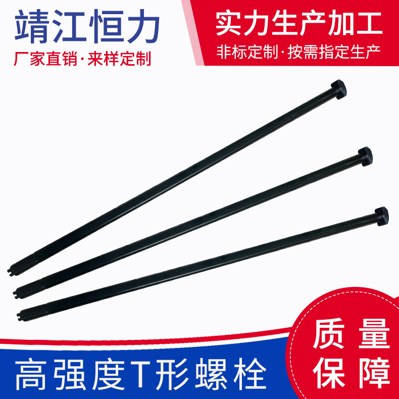 厂价供应10.9级高强度T型螺栓加长扁头螺丝