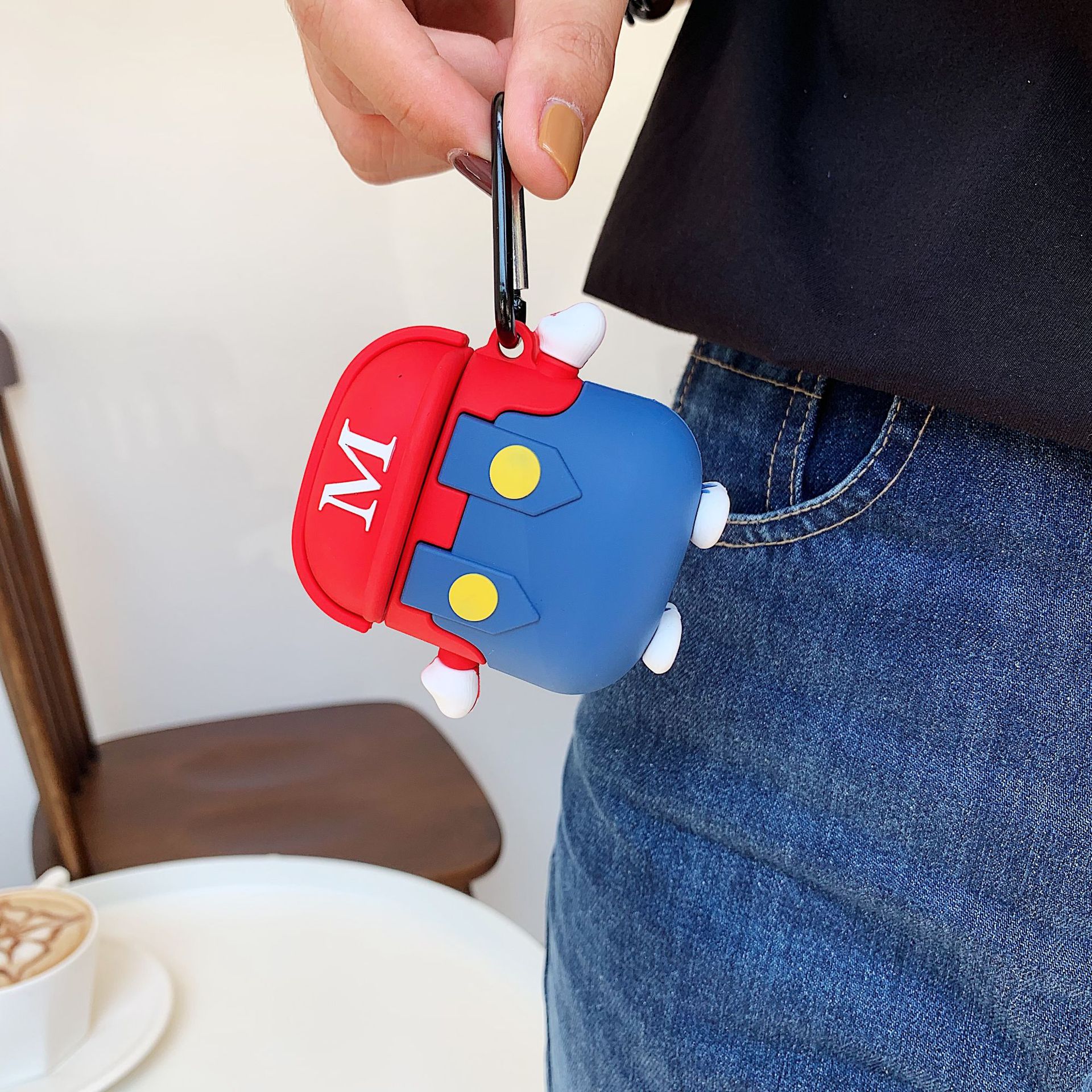 Cartoon Super Mario AirPods Case