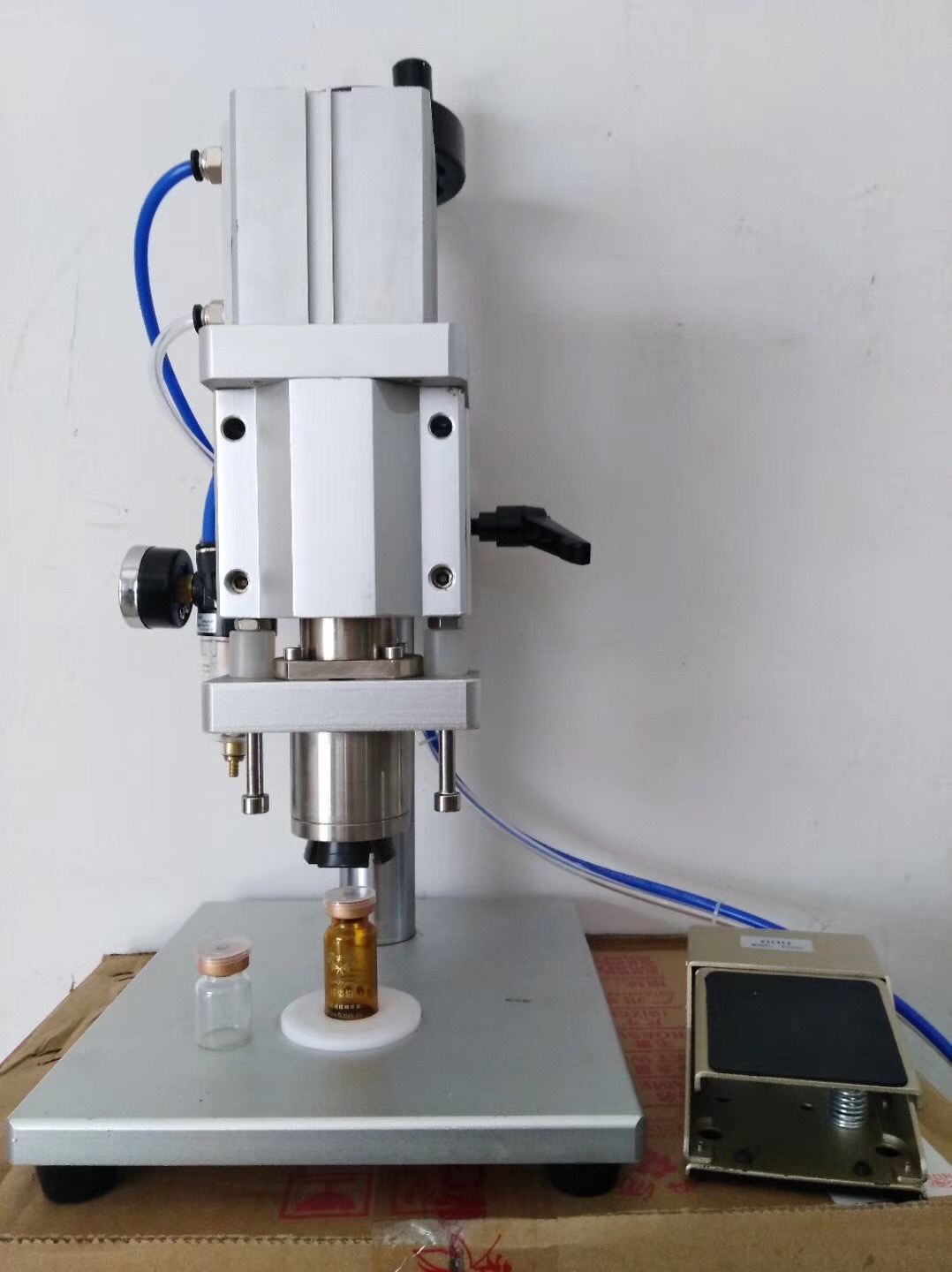 西林瓶安瓶封口机 半自动安瓶封口机 安瓶铝盖封口机 厂家制造