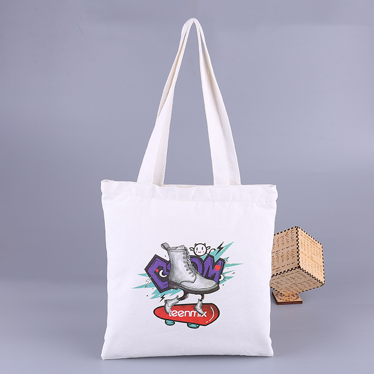 厂家批发通用帆布手提袋 鞋子收纳包装袋定做 学生休闲礼品购物袋