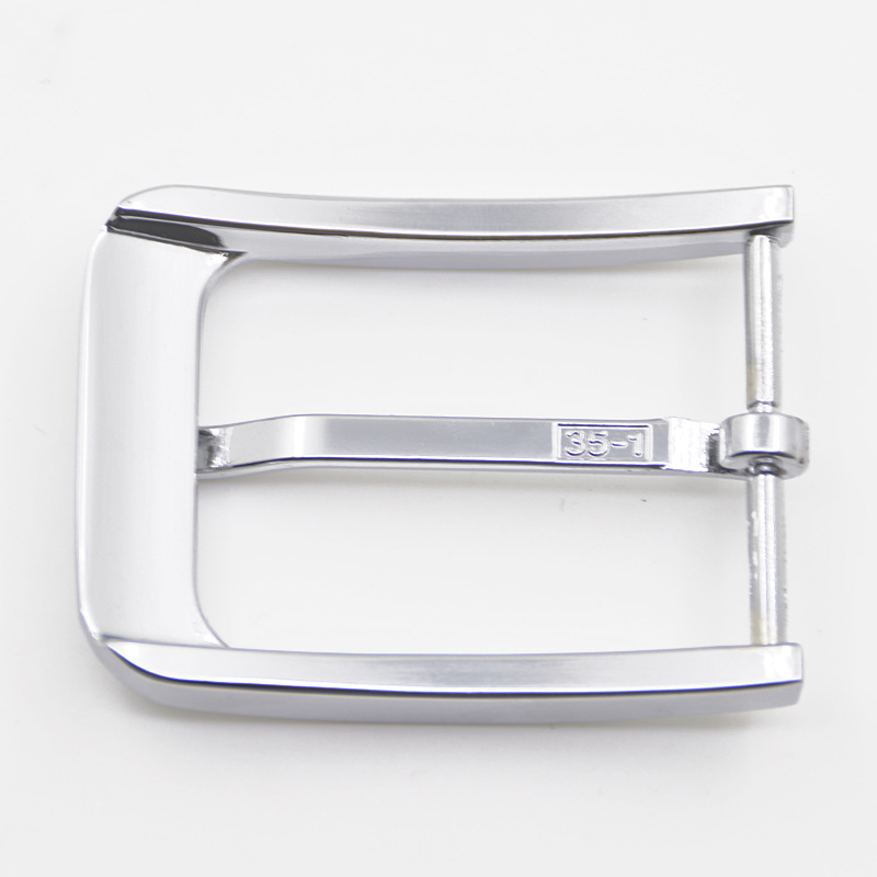 Guangzhou Leisure Belt Head Zinc Alloy Needle Buckle Manufacturer Direct Sales Wholesale High end Durable Simple Versatile Pants Belt Buckle