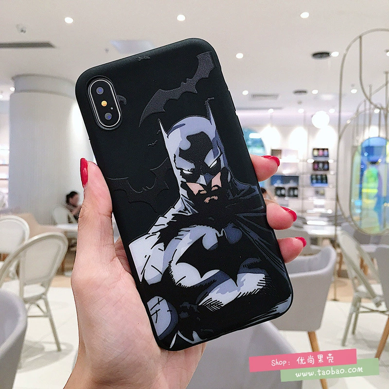 Apple, мультфильмы совместимые комиксы, чехол для телефона, iPhone 13, матовый iPhone13 Pro для мужчин и женщин, Бэтмен, iphone