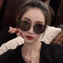 韩国大框GM猫眼金属太阳镜潮流明星秦岚同款墨镜时尚街拍网红眼镜