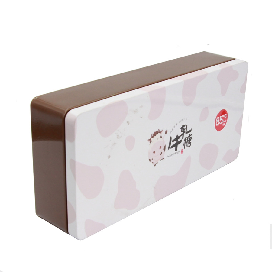 厂家制定月饼饼干马口铁盒 长方形食品铁盒 免费设计 免费试装