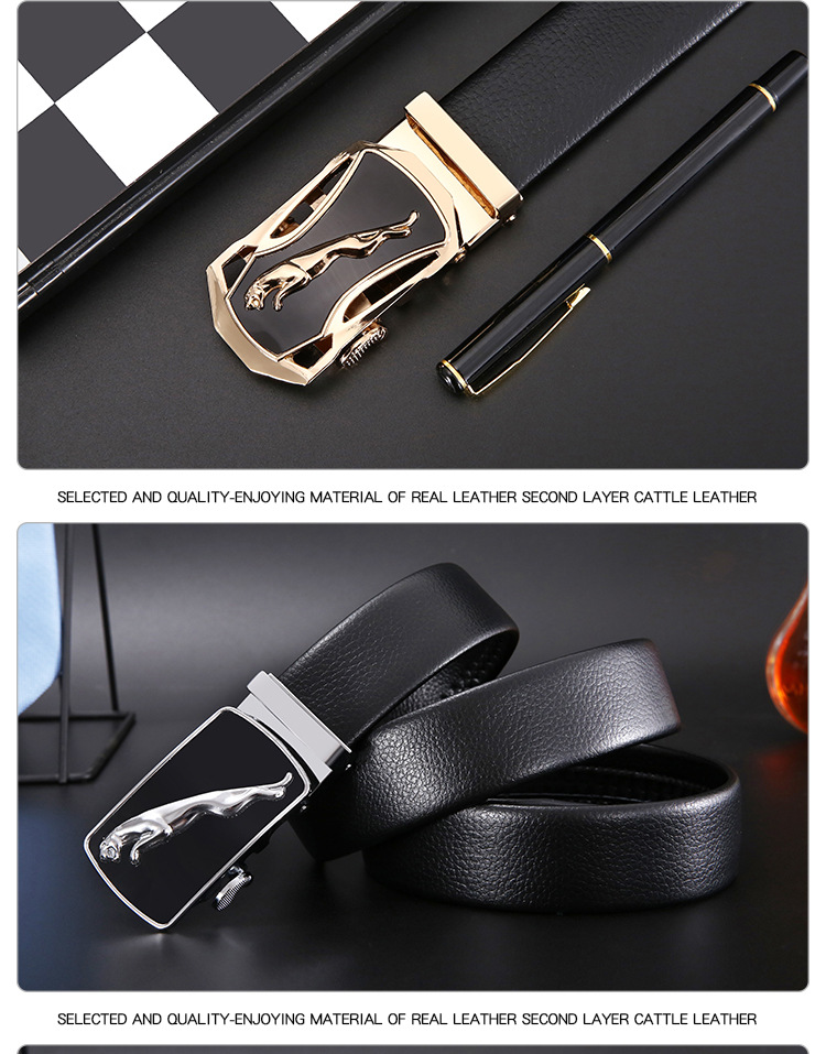Cintura uomo con fibbia automatica per abbigliamento business_voghion.com