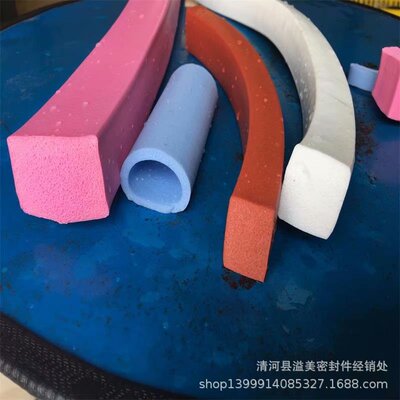 彩色硅胶密封条机电密封条多色可选支持非标定做来图来样定做