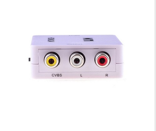 HDMI to AV converter HDMI2AV to RCA TV audio and video 1080P HD small white box
