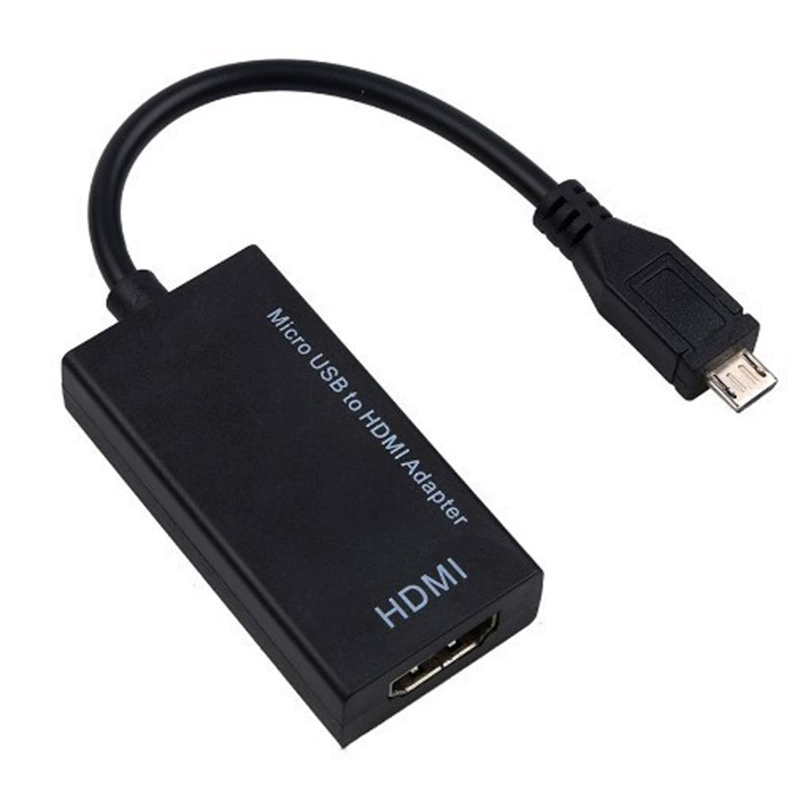 Micro USB на HDMI вращающаяся проводка 5pin Android телефон S2 на HDMI конвертер