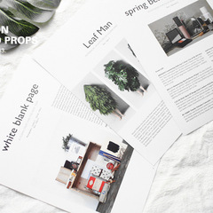 北歐簡約卡片ins拍攝道具攝影背景網店拍照道具極簡英文內頁背景