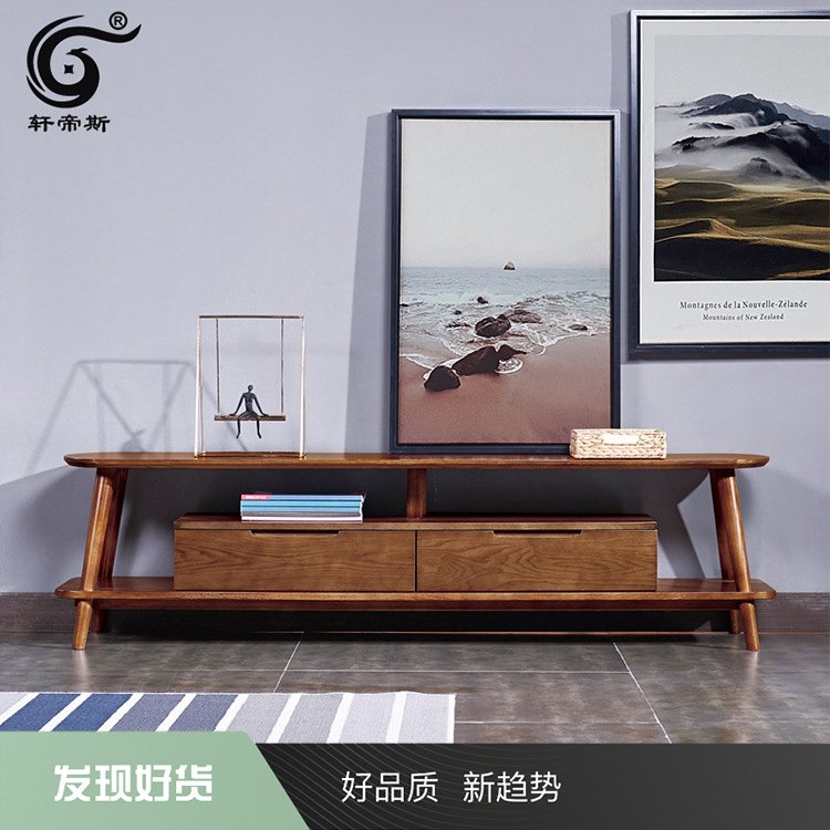 Manufactor Direct selling solid wood TV cabinet modern Simplicity tea table Entertainment Units combination TV Cabinet simple a living room furniture