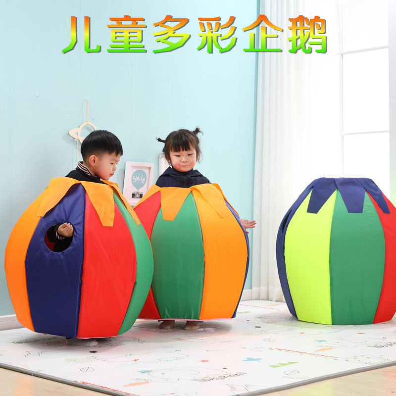 Colorful equipment sensorics for training for kindergarten