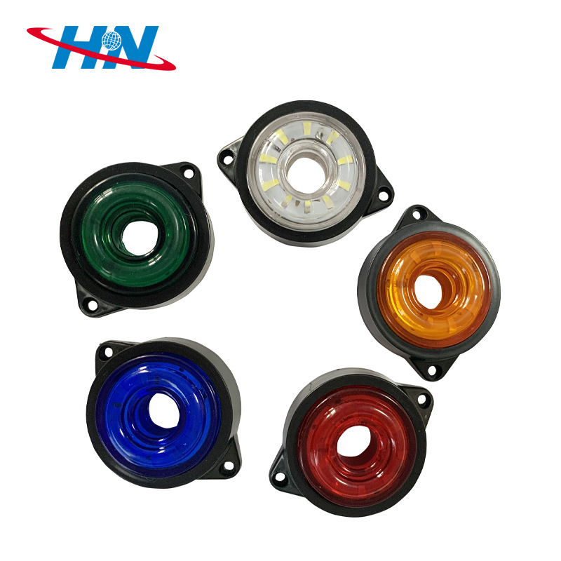 Fábrica en stock Ventas de Fábrica LED ancho de camión ligero camión luz trasera camión luz lateral camión luz redonda