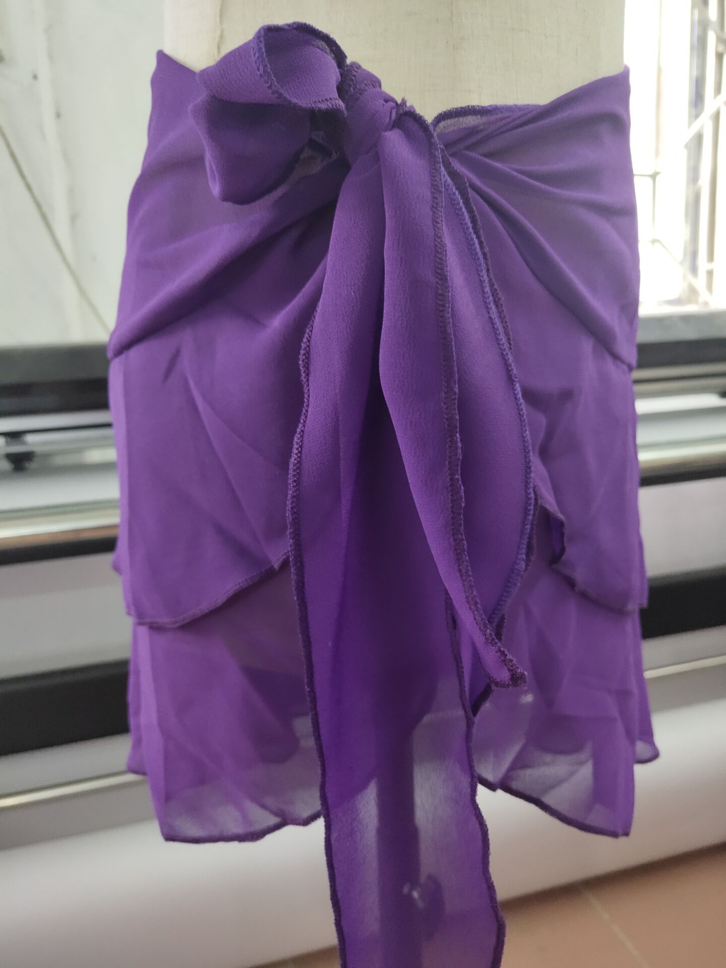 Jupe en Mousseline de soie - Ref 3441646 Image 38