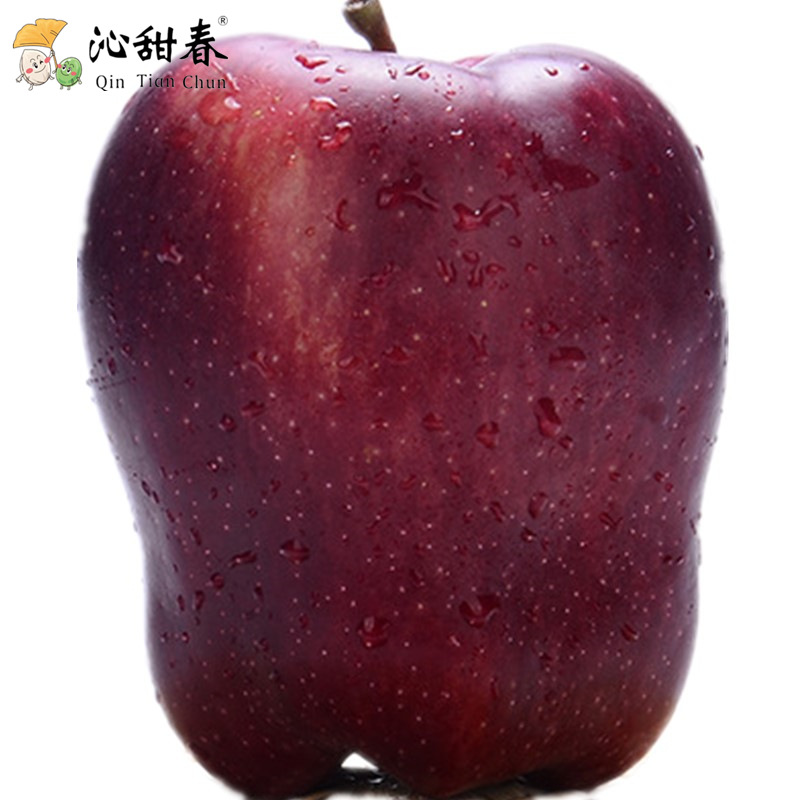 甘肃天水花牛苹果5斤新鲜水果当季红蛇果整箱红苹果宝宝粉面苹果|ms