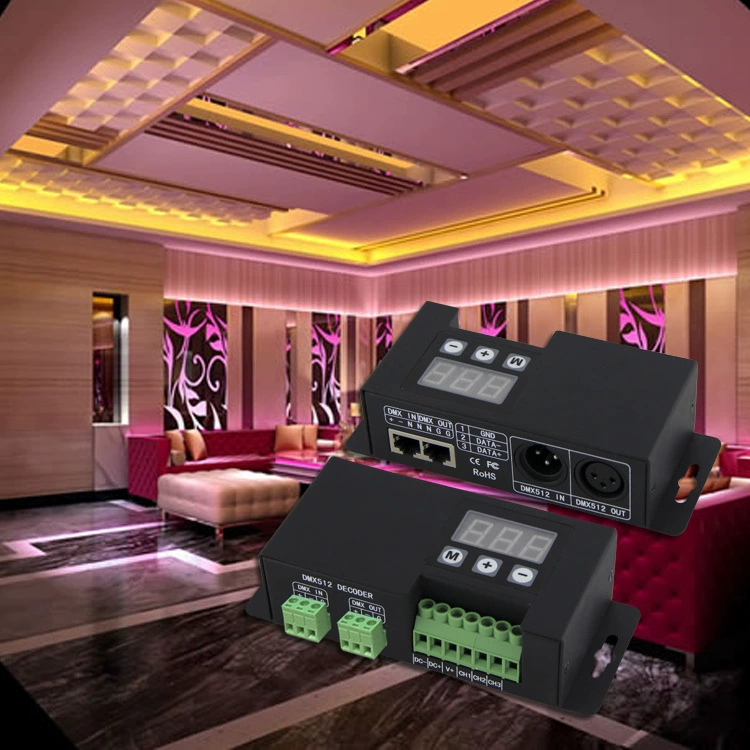 Декодер DMX512, контроллер DMX512, драйвер RGB-декодера