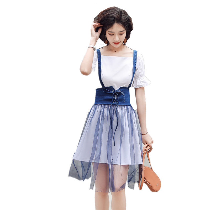 Costume femme MARQUE INDéPENDANTE en Coton denim mesh - Ref 3335555 Image 5