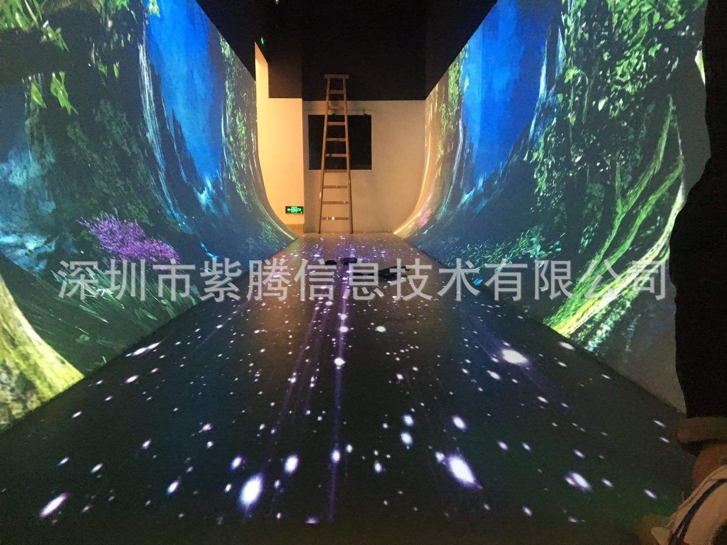 主题餐厅KTV酒店互动投影 3D全息AR投影融合全息3D系统方案工程商-阿里巴巴