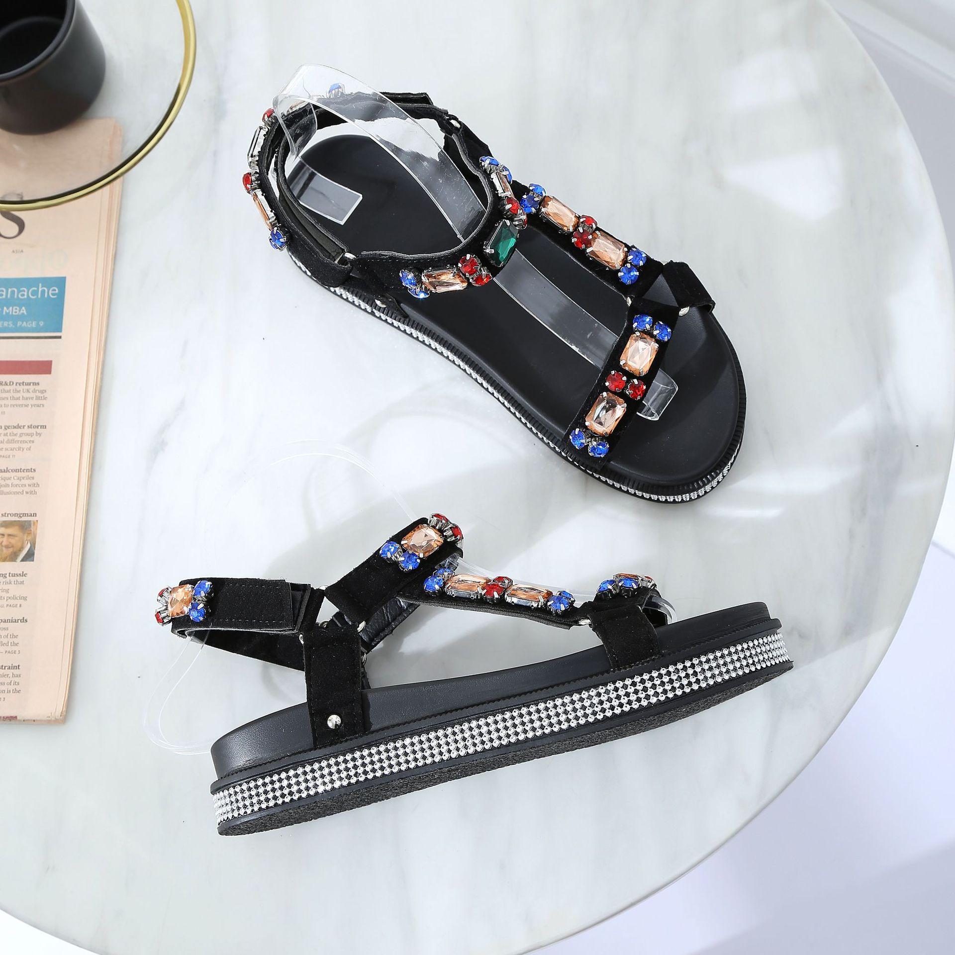 Chaussures été pour femme en Caoutchouc - Ref 3345793 Image 21