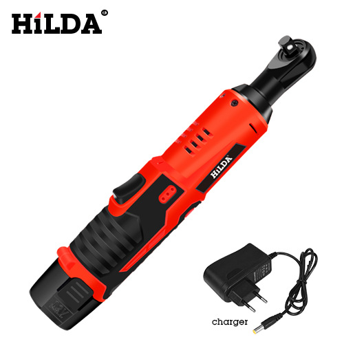 Directo de fábrica Hilda Llave de trinquete llave de enchufe llave eléctrica Truss trinquete llave eléctrica de litio