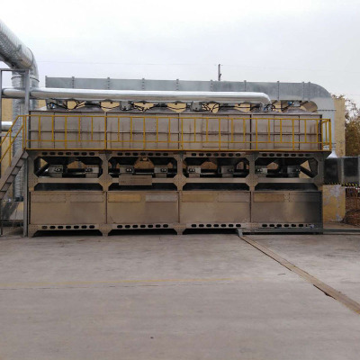 RCO催化燃烧设备 喷漆有机废气处理设备活性炭吸附脱附一体机装置|ms