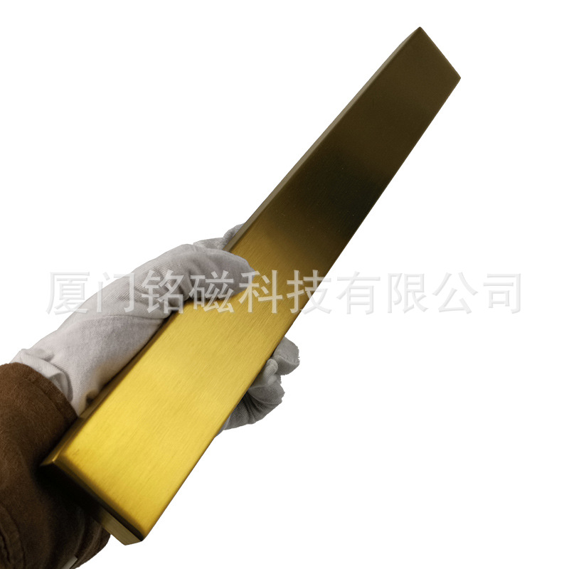 廠家批發真空鍍膜多種顏色廚房帶磁性的304不鏽鋼磁鐵刀架