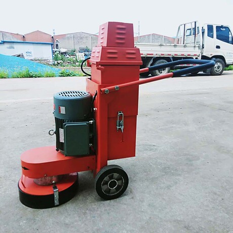 小型手扶地面打磨机 环氧树脂地坪研磨设备 打磨吸尘一体机