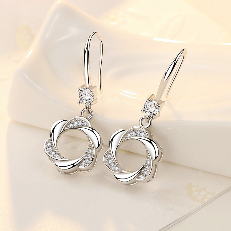 Creative copper earrings