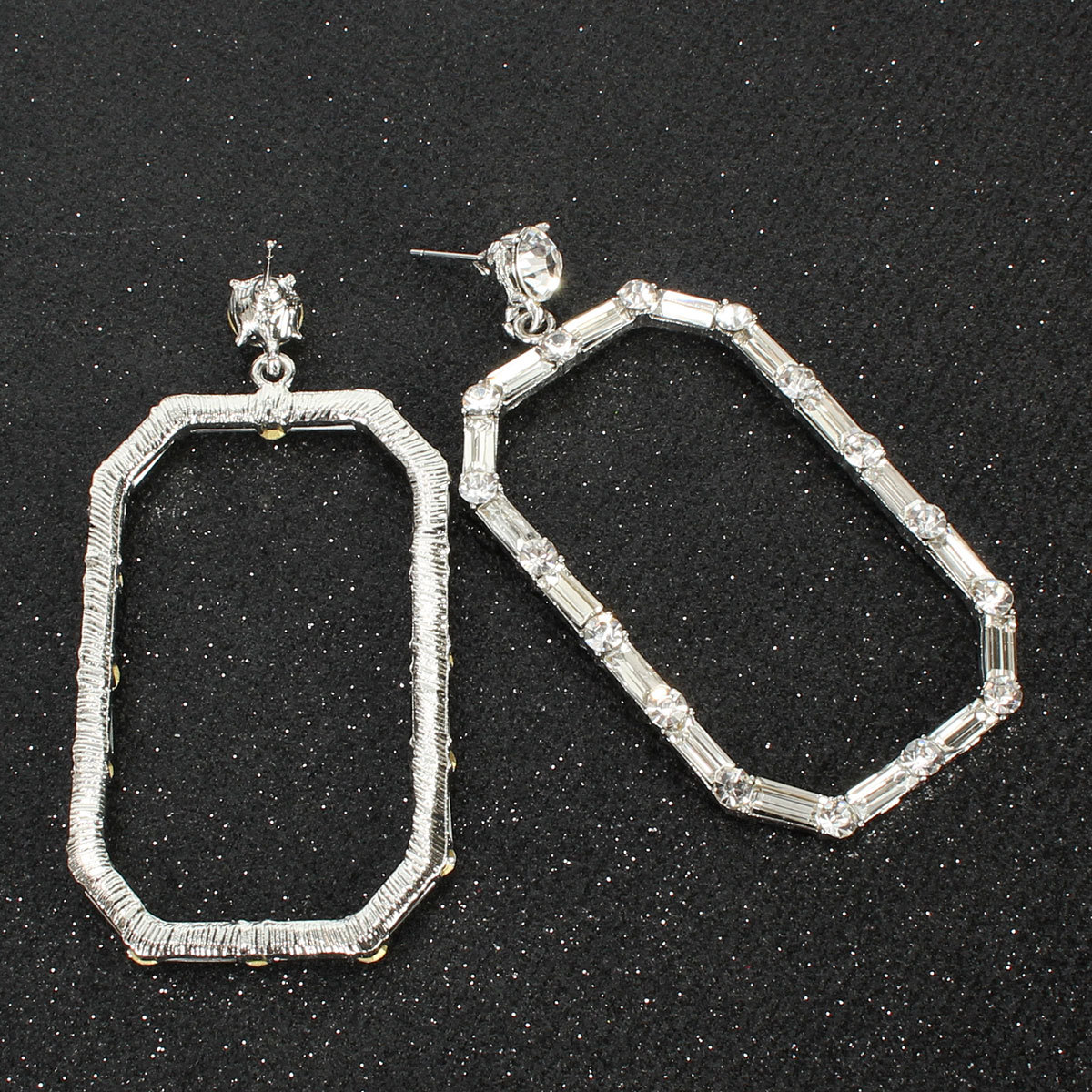 Simple Exaggerated Diamond-studded Temperament Earrings Female Errings display picture 4