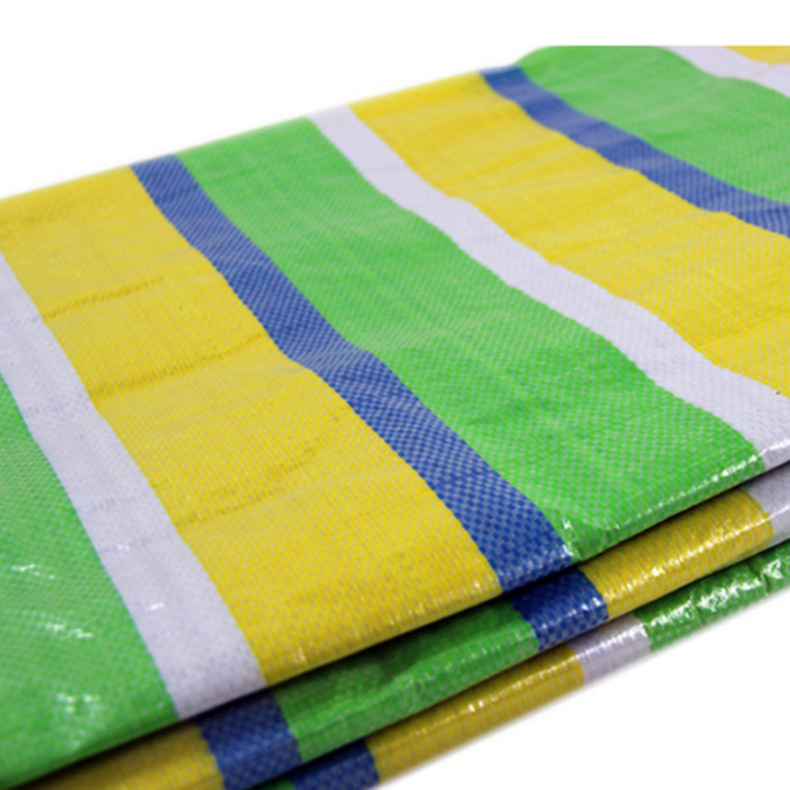 四色布防雨8m*30m塑料彩条布苫布货场货汽车篷布