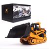 Gift box, realistic metal high-end bulldozer, toy, transport, jewelry