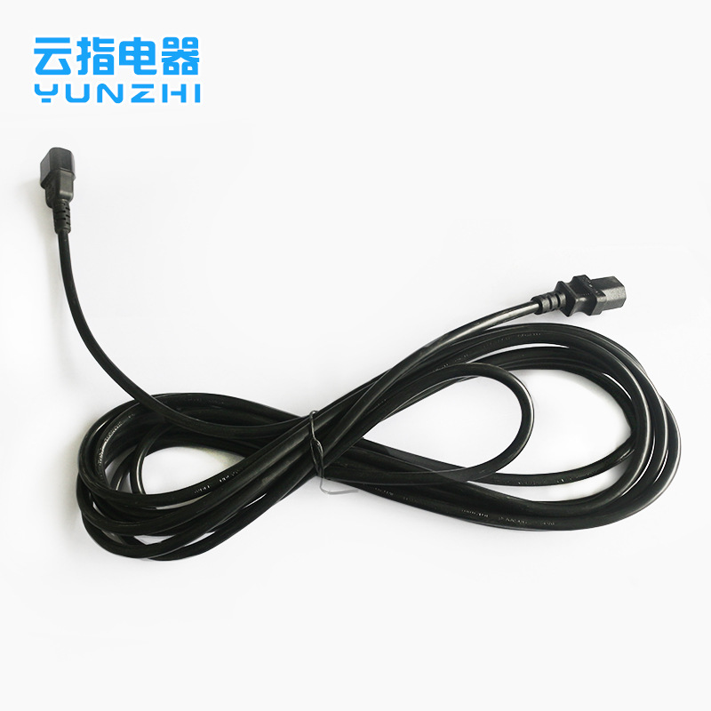 厂家供应公母对插电源线  公母电源线三芯两芯 多种款式可定制