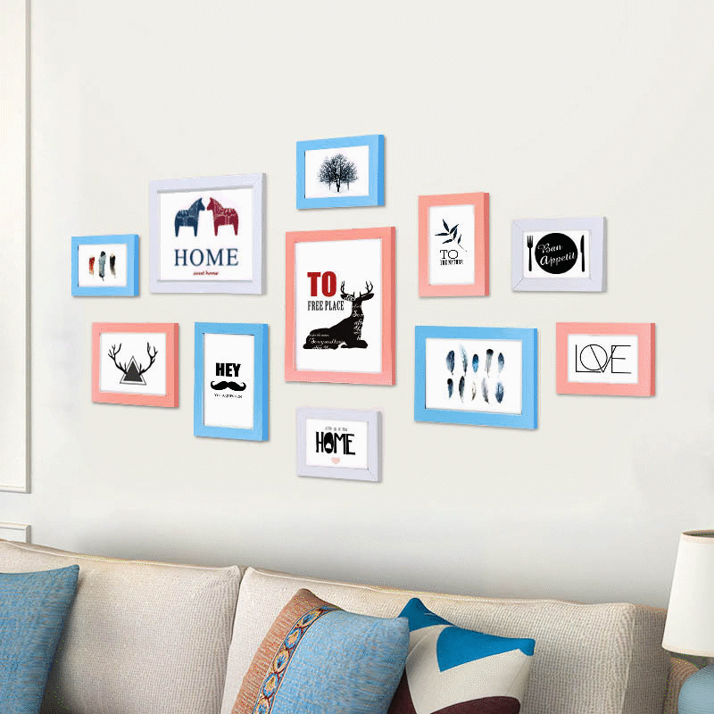 three-dimensional Frame 567 10 Inch composite frame originality Children's Room originality magnetic Photo wall Wall hanging