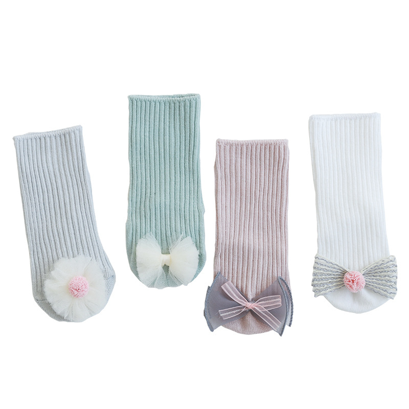 19 primavera y verano nuevos dibujos animados de frutas tridimensionales antideslizantes calcetines para niños pequeños calcetines para bebés de 0 a 2 años