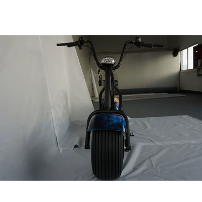 New Harley Electric Battery Car Adult Electric Motorcycle Two-seater Scooter Big Wheel Wide Tire Lightweight Pedal