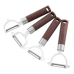 New Cover Handle Peeler Stainless Steel Melon Scooter Kitchen Tool Vegetable Peeler Home Peeler Scooter Fruit Scooter