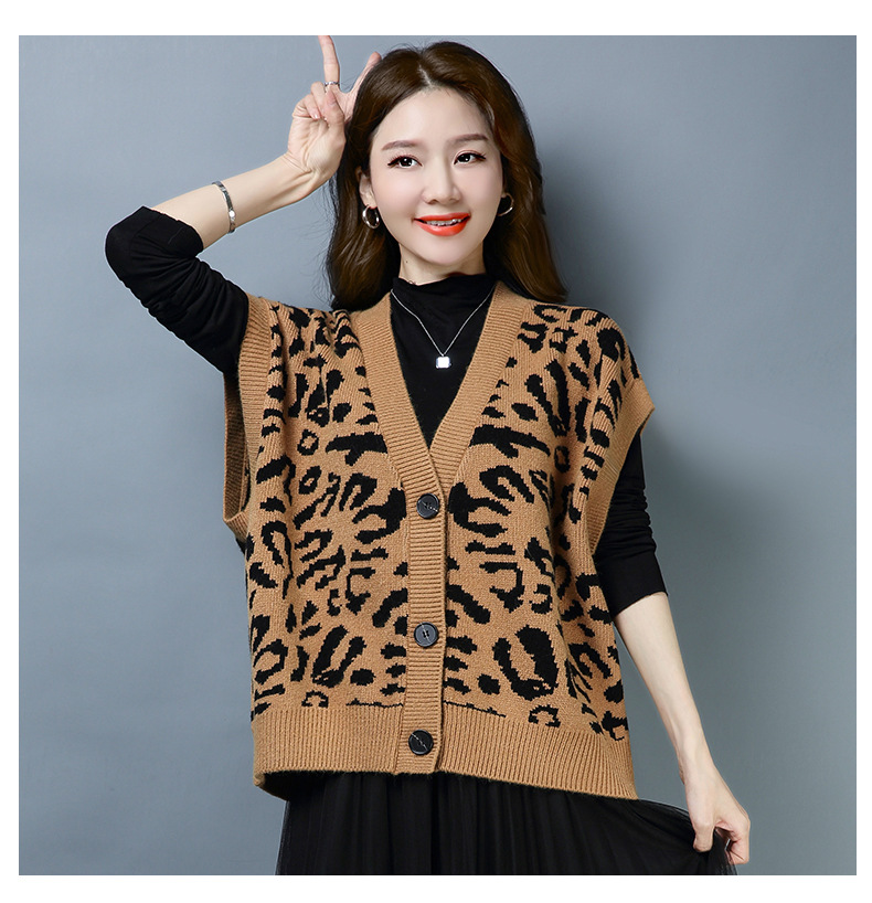 Gilet femme HIRONDELLE CHRYSALIDE en Tricot - Ref 3317091 Image 6