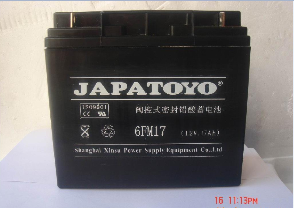 东洋电池12V38AH免维护蓄电池UPS不间断电源免费安装