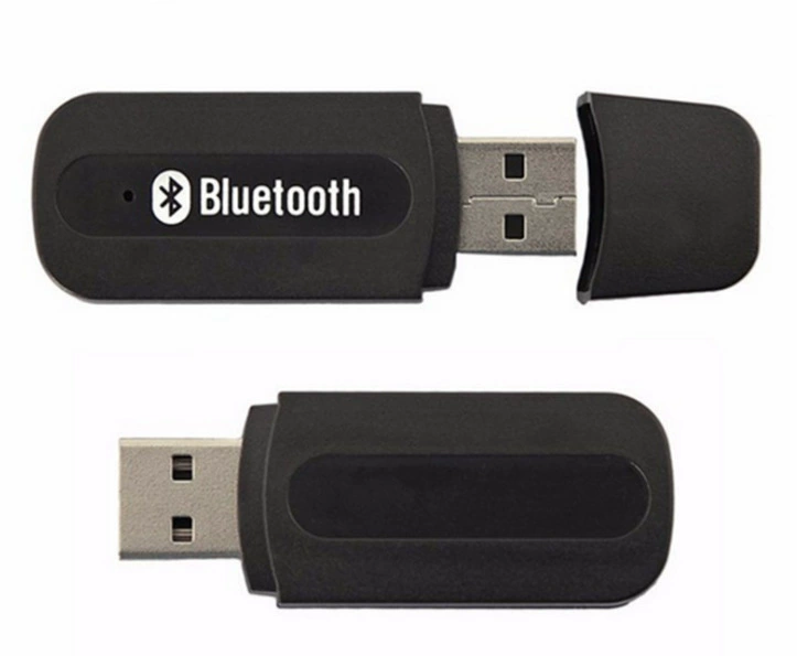 USB dual output Bluetooth receiver two -in -one Bluetooth music receiving stick 3.5mm car Bluetooth music