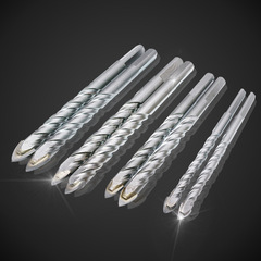 Hardened alloy multi-functional triangular drill ceramic tile marble wall drilling bit electric drill hole drilling tool