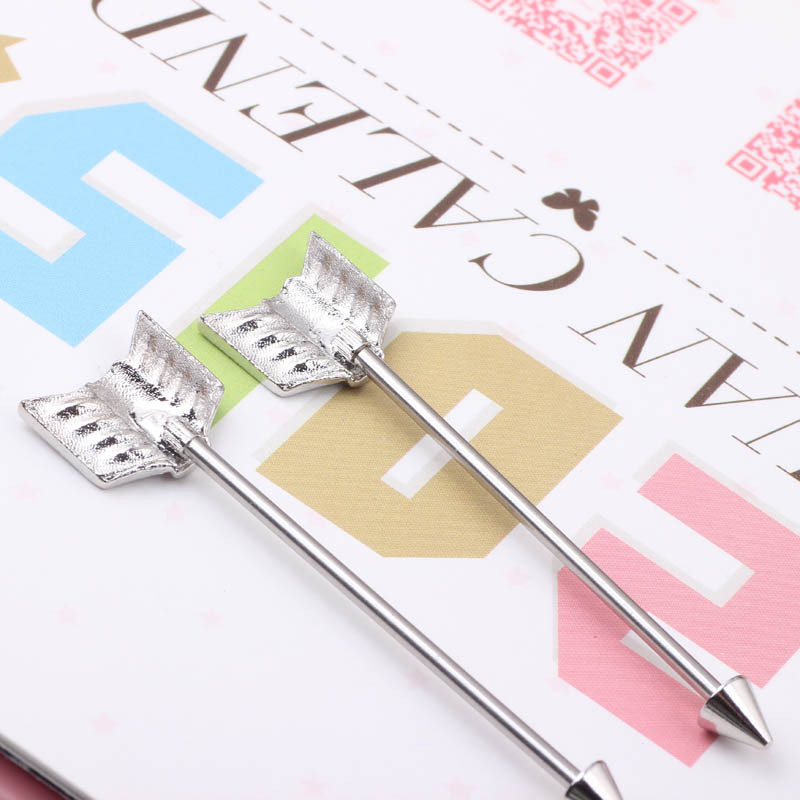 Industrial Ear Studs Cartilage Piercing Jewelry Stainless Steel Ear Expander BODY JEWELRY detail image 8