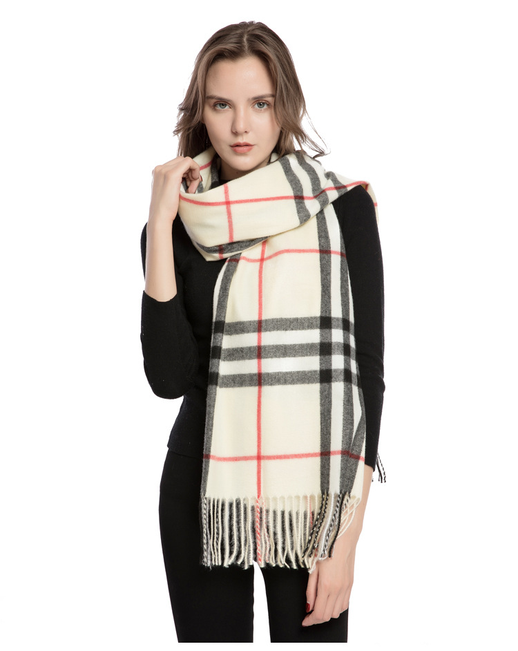 巴宝莉 巴巴格围巾 明星同款