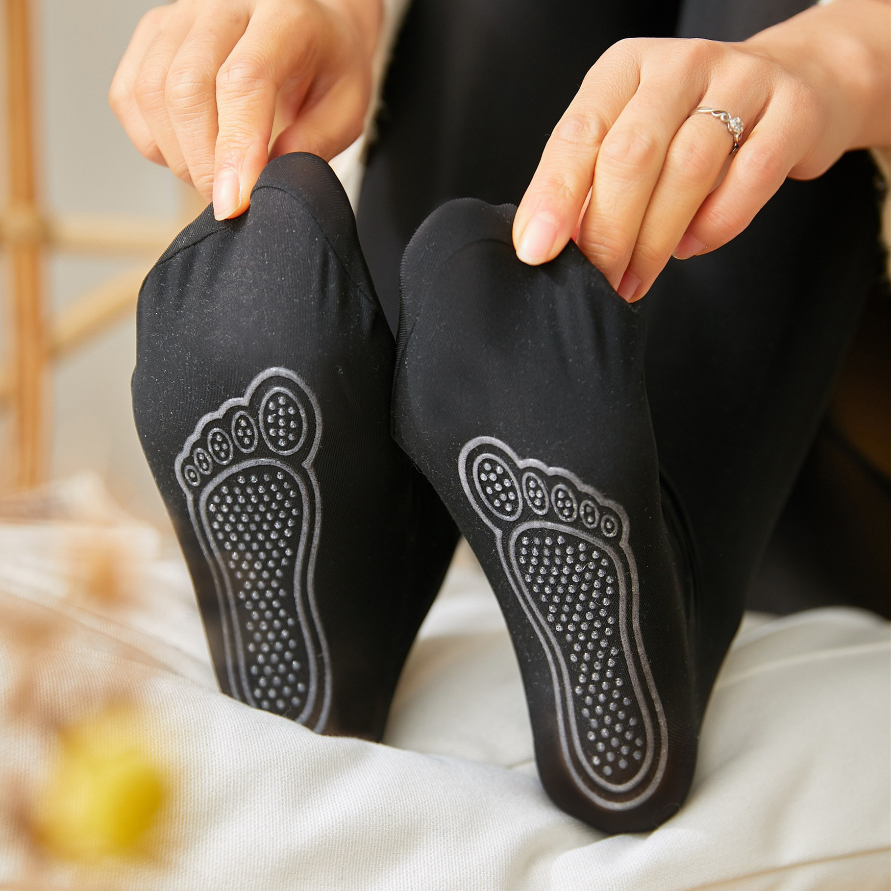 C9088神裤 特惠春夏高弹力防滑防勾丝丝袜 女士钢丝面膜连裤袜|ru