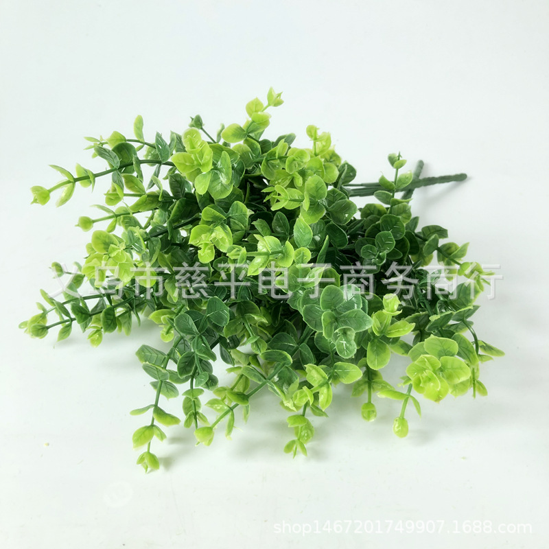 direct deal Eugali simulation Botany Green plant Plastic flowers Artificial flower Eucalyptus Eucalyptus grass