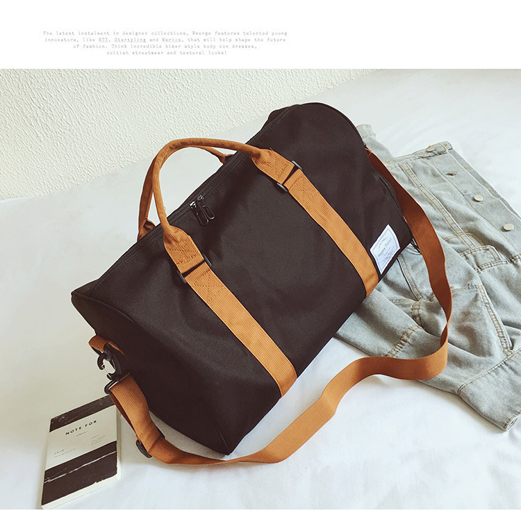 Unisex Basic Classic Style Solid Color Oxford Cloth Travel Bags display picture 73