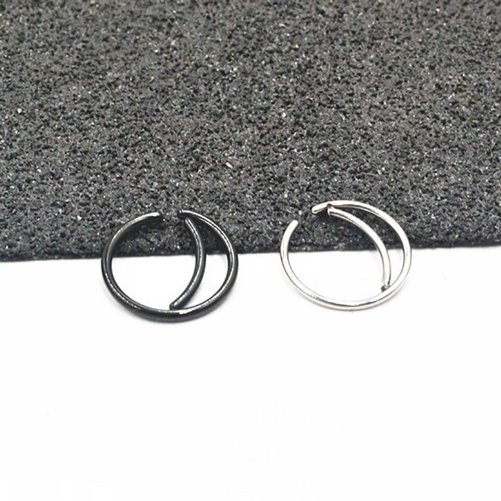 Pointed titanium steel lip stud product view