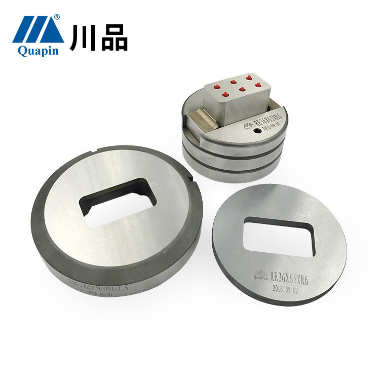 川品山东定制厚转塔85圆角矩形 数控冲床模具冲头下模退料板E工位