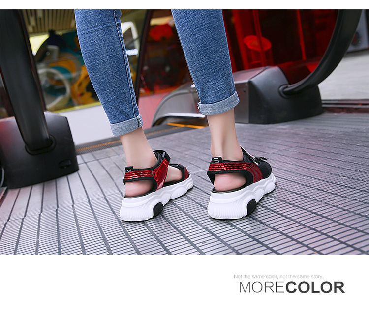 Chaussures été pour femme en Caoutchouc - Ref 3345421 Image 17