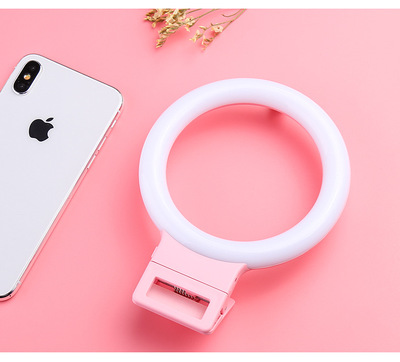 Small day mobile phone live broadcast fill-in light selfie Rejuvenation high definition Lighting Ring light Trill Artifact Net Red photograph Photography